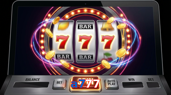 Main screen of A777 slots page for PK players